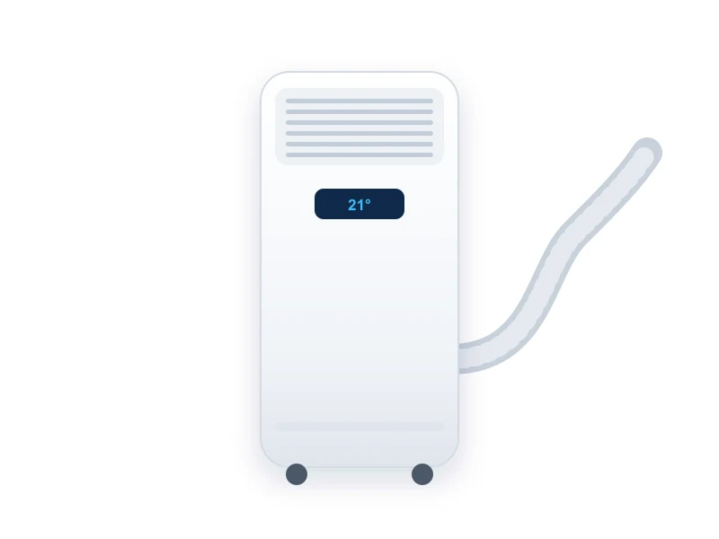 Ar-condicionado Portátil Midea 12.000 BTUs Frio